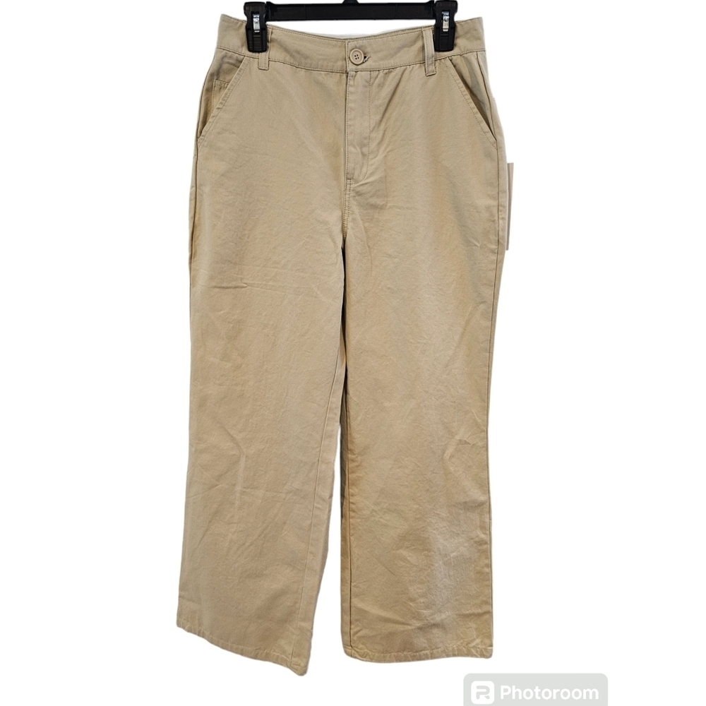Sixty Six Size 7 Wide Leg Khaki Pants